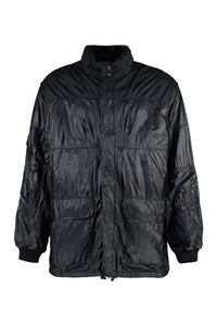 Exhaust Puffa Techno fabric jacket